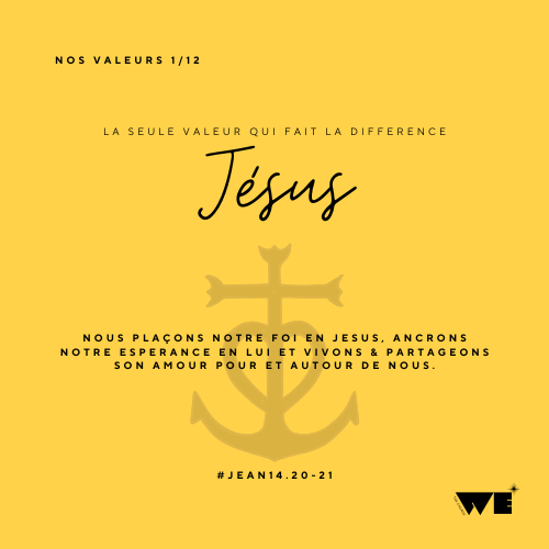 WE - Valeurs 1 Jésus