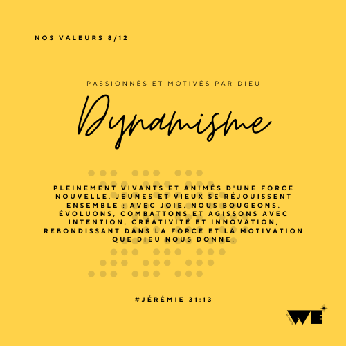 WE - Valeurs 8 Dynamisme